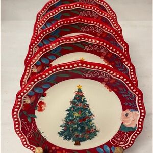 Pioneer woman Christmas appetizer plates